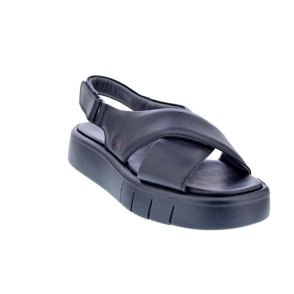 Sandalias Art Company zapatos Mujer modelo Malaga Negro Velcro