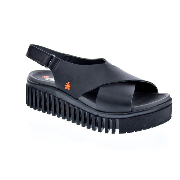 Sandalias Art Company zapatos Mujer modelo Brighton 1574 Negro Velcro