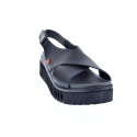 Sandalias Art Company zapatos Mujer modelo Brighton 1574 Negro Velcro