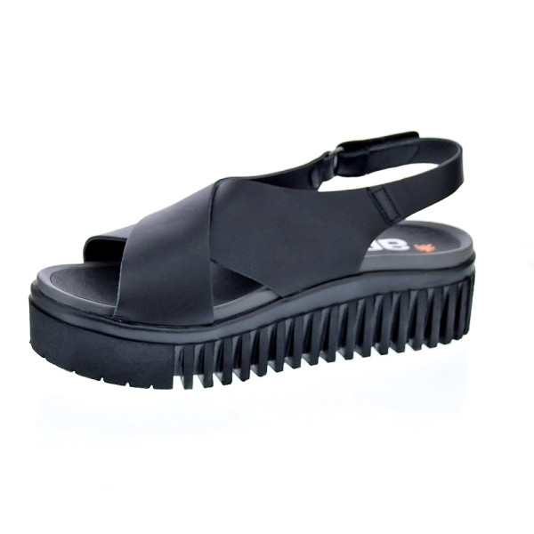 Sandalias Art Company zapatos Mujer modelo Brighton 1574 Negro Velcro