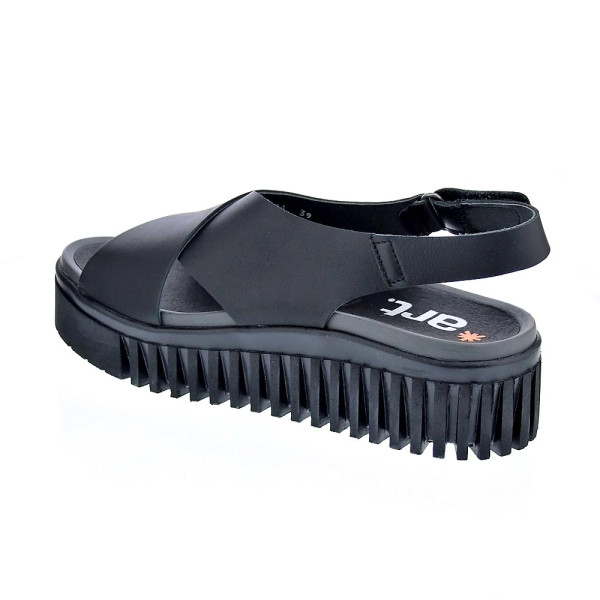 Sandalias Art Company zapatos Mujer modelo Brighton 1574 Negro Velcro