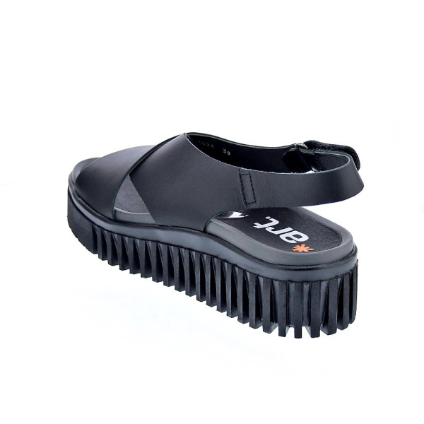 Sandalias Art Company zapatos Mujer modelo Brighton 1574 Negro Velcro