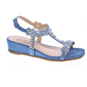 Sandalias Alma en Pena zapatos Mujer modelo V24AB2087 Azul 