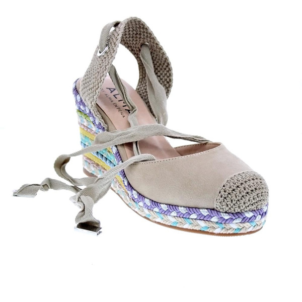 Alpargatas Alma en Pena zapatos Mujer modelo V24AB2138 Beige Cordón