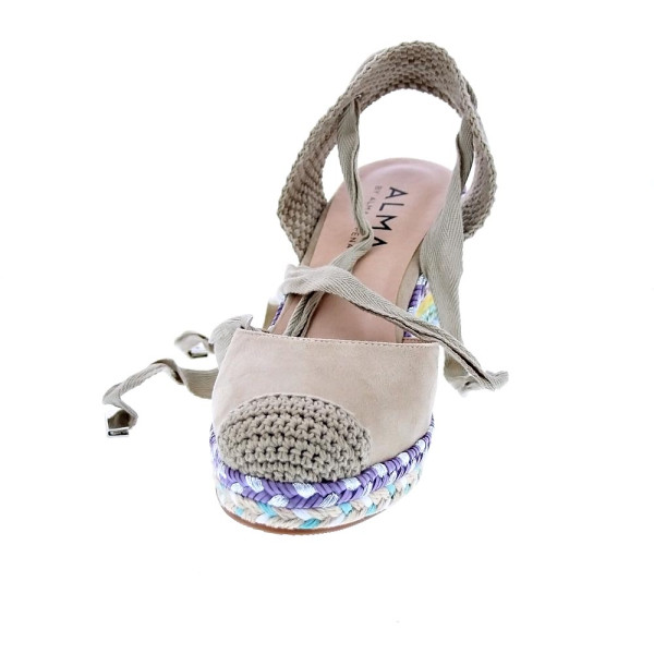Alpargatas Alma en Pena zapatos Mujer modelo V24AB2138 Beige Cordón