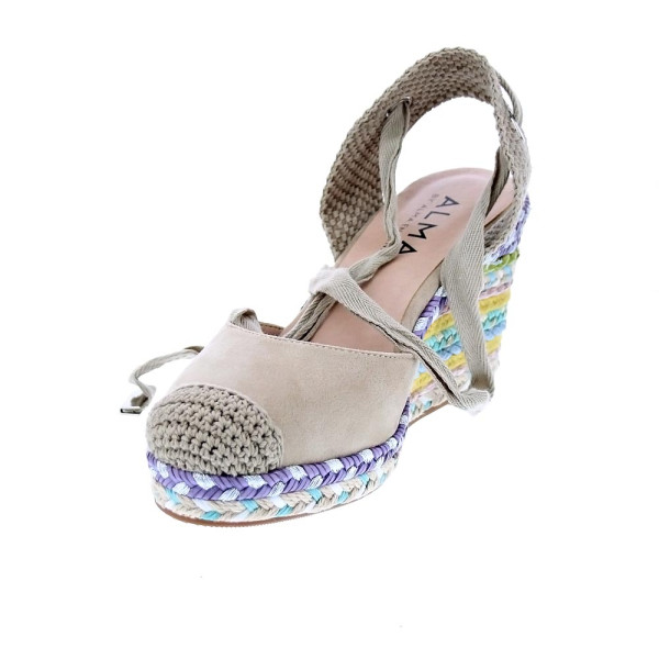 Alpargatas Alma en Pena zapatos Mujer modelo V24AB2138 Beige Cordón