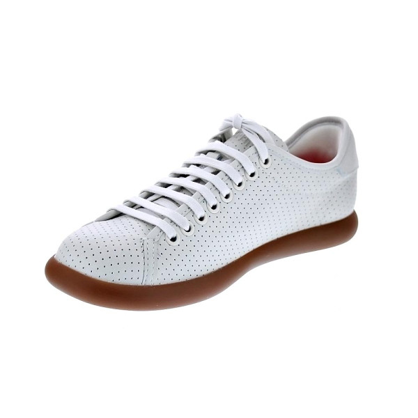 Zapatillas Camper zapatos Mujer modelo Pelotas Blanco Cordón