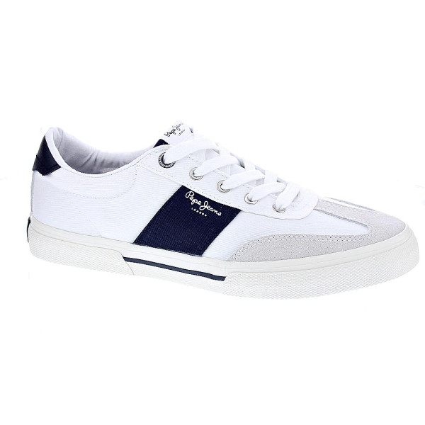 Zapatillas Pepe Jeans zapatos Hombre modelo Kenton Strap Blanco 