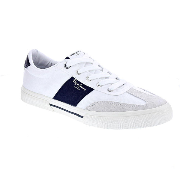 Zapatillas Pepe Jeans zapatos Hombre modelo Kenton Strap Blanco 