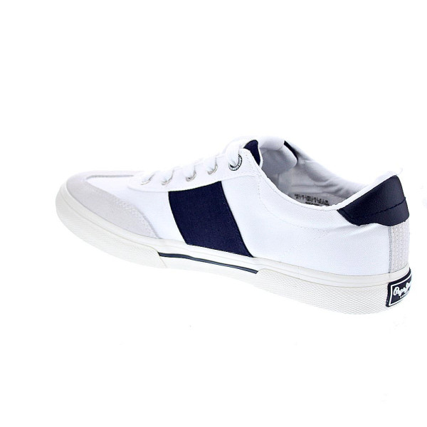 Zapatillas Pepe Jeans zapatos Hombre modelo Kenton Strap Blanco 