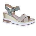 Sandalias Nero Giardini zapatos Mujer modelo E318737 Beige 