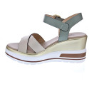 Sandalias Nero Giardini zapatos Mujer modelo E318737 Beige 