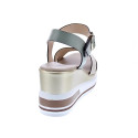 Sandalias Nero Giardini zapatos Mujer modelo E318737 Beige 