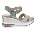 Sandalias Nero Giardini zapatos Mujer modelo E318737 Beige 
