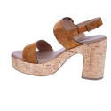 Sandalias Nero Giardini zapatos Mujer modelo E410390 Marrón 