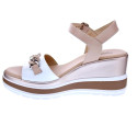Sandalias Nero Giardini zapatos Mujer modelo E410530 Blanco 