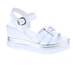 Sandalias Nero Giardini zapatos Mujer modelo E410570 Blanco  2