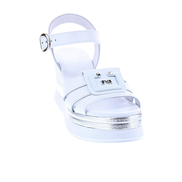 Sandalias Nero Giardini zapatos Mujer modelo E410570 Blanco 