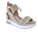 Sandalias Nero Giardini zapatos Mujer modelo E410680 Beige 