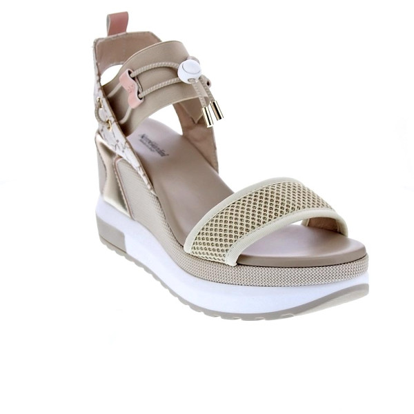 Sandalias Nero Giardini zapatos Mujer modelo E410680 Beige 
