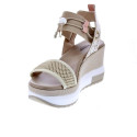Sandalias Nero Giardini zapatos Mujer modelo E410680 Beige 