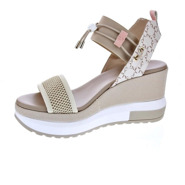 Sandalias Nero Giardini zapatos Mujer modelo E410680 Beige 