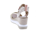Sandalias Nero Giardini zapatos Mujer modelo E410680 Beige 