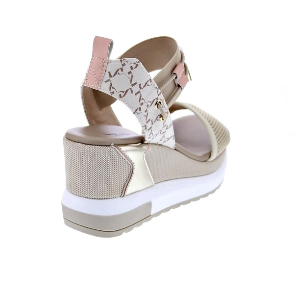Sandalias Nero Giardini zapatos Mujer modelo E410680 Beige 