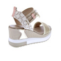 Sandalias Nero Giardini zapatos Mujer modelo E410680 Beige 