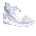 Sandalias Nero Giardini zapatos Mujer modelo E410682 Blanco 