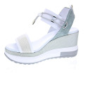 Sandalias Nero Giardini zapatos Mujer modelo E410682 Blanco 