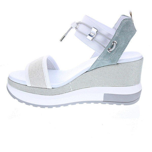 Sandalias Nero Giardini zapatos Mujer modelo E410682 Blanco 