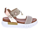 Sandalias Nero Giardini zapatos Mujer modelo E410701 Beige 