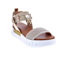 Sandalias Nero Giardini zapatos Mujer modelo E410701 Beige 