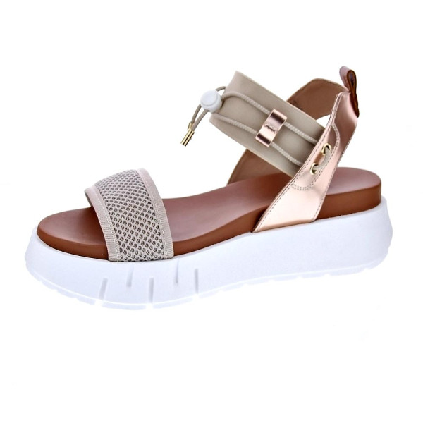 Sandalias Nero Giardini zapatos Mujer modelo E410701 Beige 
