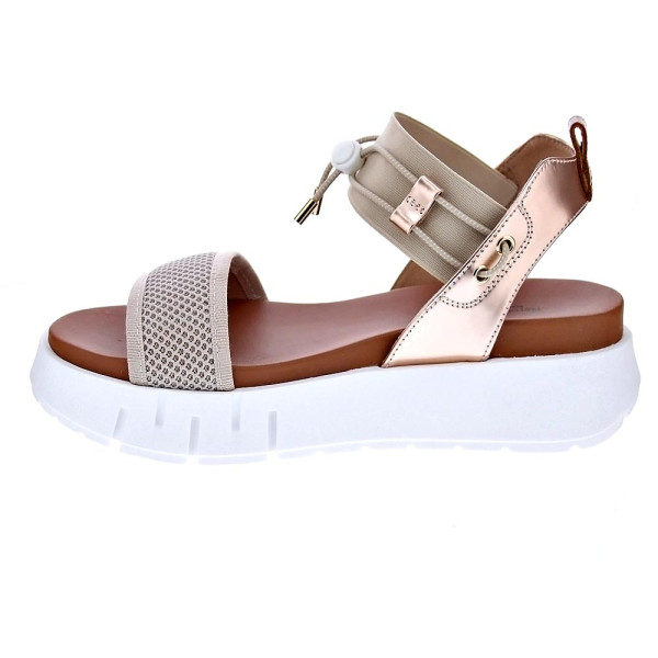 Sandalias Nero Giardini zapatos Mujer modelo E410701 Beige 