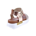Sandalias Nero Giardini zapatos Mujer modelo E410701 Beige 