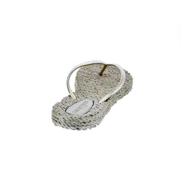 Chanclas Ilse Jacobsen zapatos Mujer modelo Cheerful plana dedo Oro 