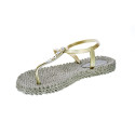 Chanclas Ilse Jacobsen zapatos Mujer modelo Cheerful dedo Oro 