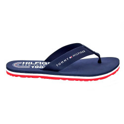 Chanclas Tommy Hilfiger zapatos Mujer modelo Global Stripes Azul 