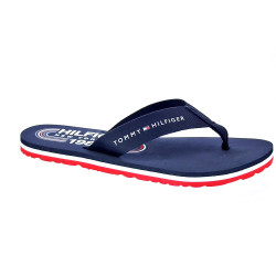 Chanclas Tommy Hilfiger zapatos Mujer modelo Global Stripes Azul  2