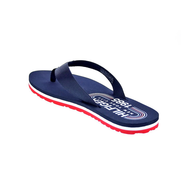 Chanclas Tommy Hilfiger zapatos Mujer modelo Global Stripes Azul 