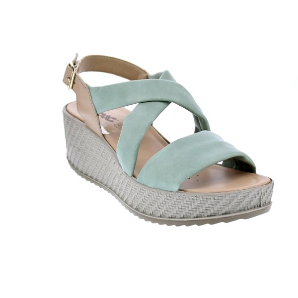 Sandalias Imac zapatos Mujer modelo 557670 Verde Hebilla