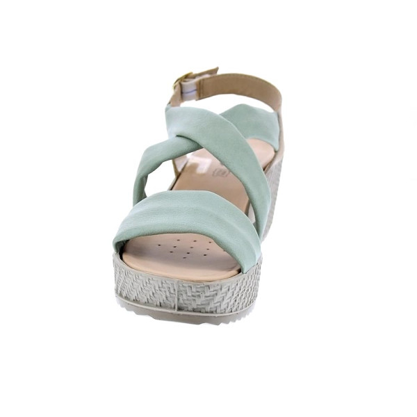 Sandalias Imac zapatos Mujer modelo 557670 Verde Hebilla