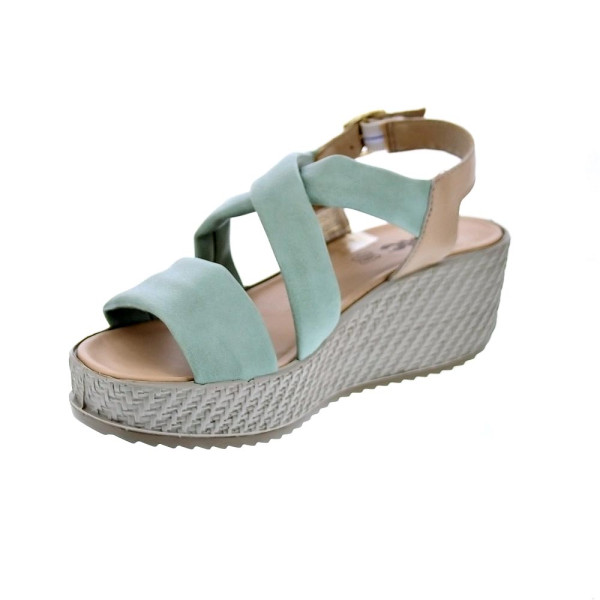 Sandalias Imac zapatos Mujer modelo 557670 Verde Hebilla
