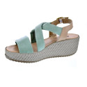 Sandalias Imac zapatos Mujer modelo 557670 Verde Hebilla