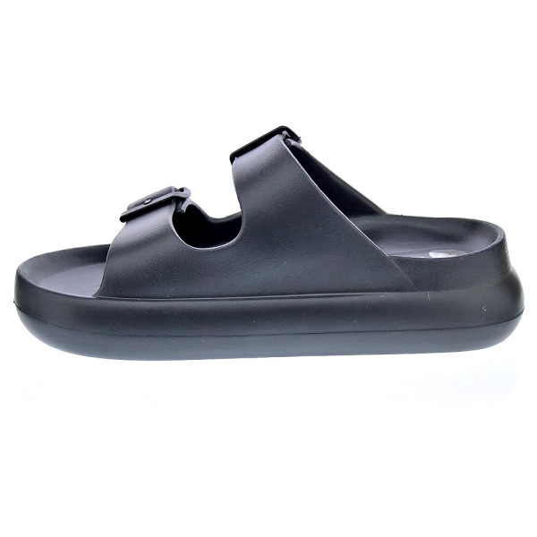 Sandalias Duuo zapatos Mujer modelo Eva Curvi 02 Negro Hebilla