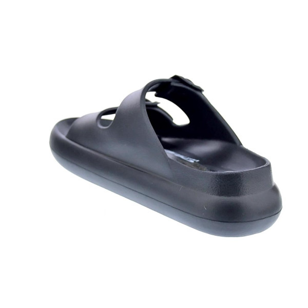 Sandalias Duuo zapatos Mujer modelo Eva Curvi 02 Negro Hebilla