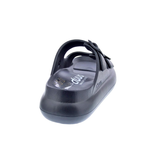Sandalias Duuo zapatos Mujer modelo Eva Curvi 02 Negro Hebilla