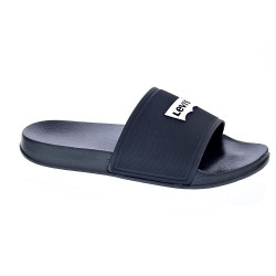 Chanclas Levis zapatos Niño modelo Pool Tpr Negro  2